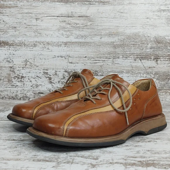 🟪Sz 43 Bed Stu Brown Leather Lace Up Oxford - Picture 3 of 16